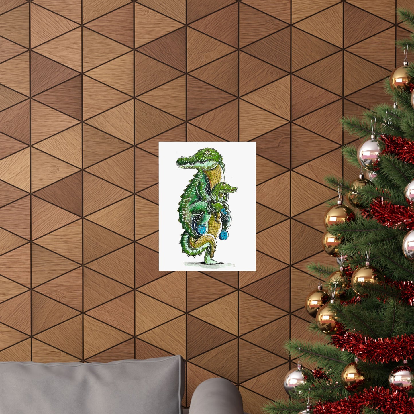 Alligator shoes