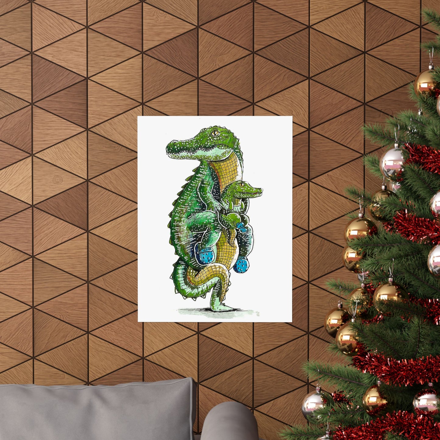 Alligator shoes