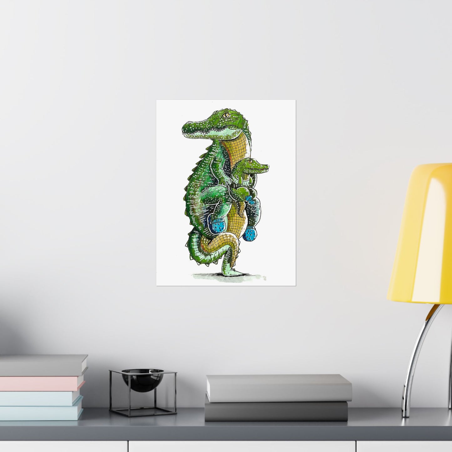Alligator shoes