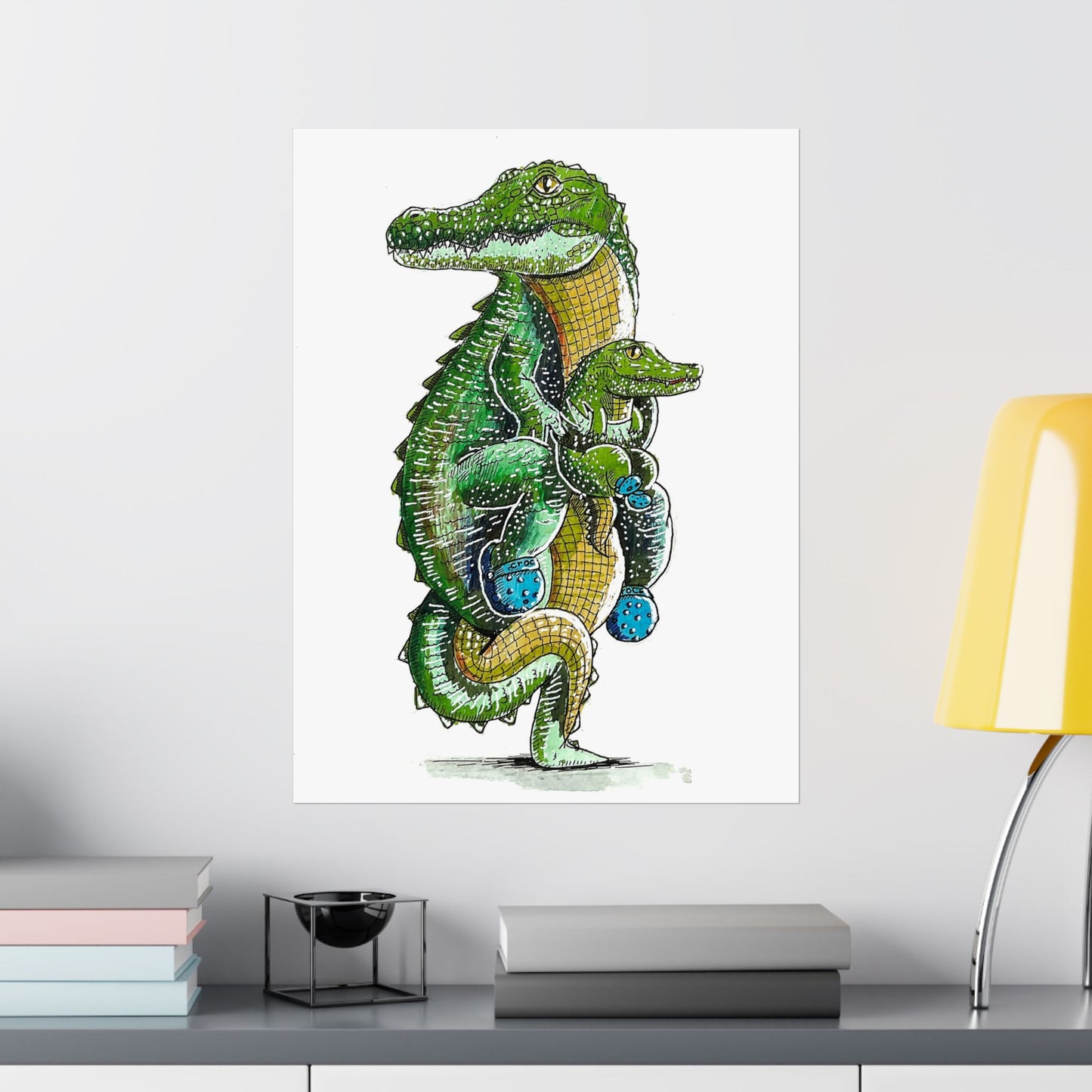 Alligator shoes