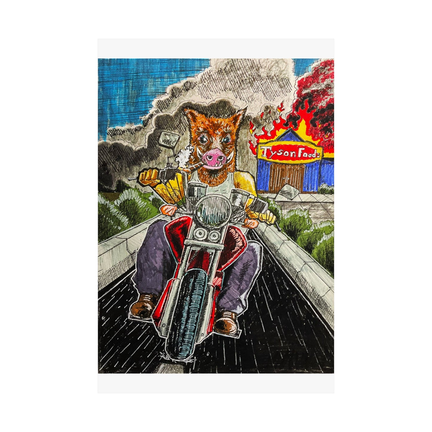 BURN THE BUTCHER