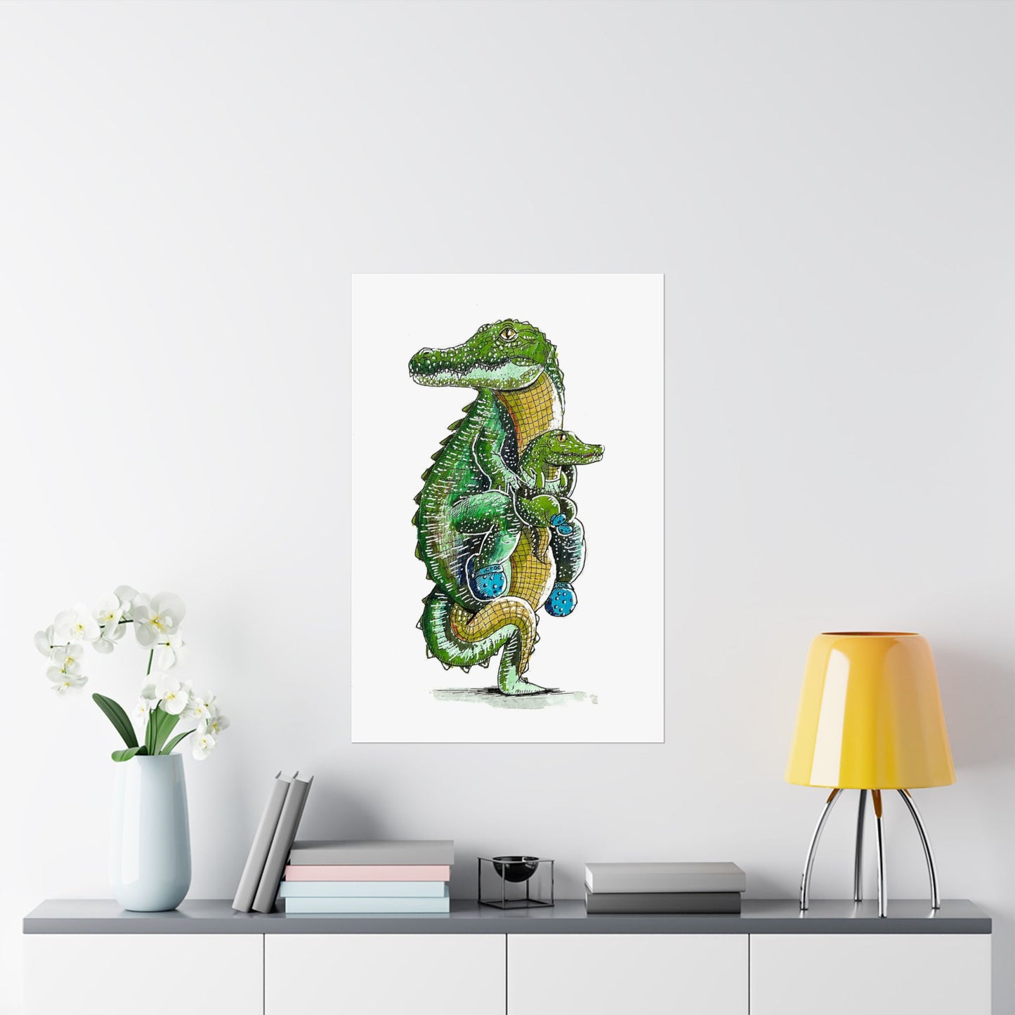 Alligator shoes
